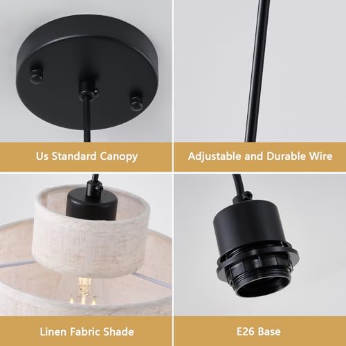 2 Pack Modern Pendant Lights