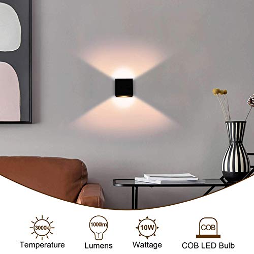 Small LED Wall Sconce Dimmable Up