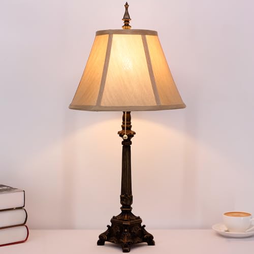 Farmhouse Table Lamp Traditional Rustic Mid