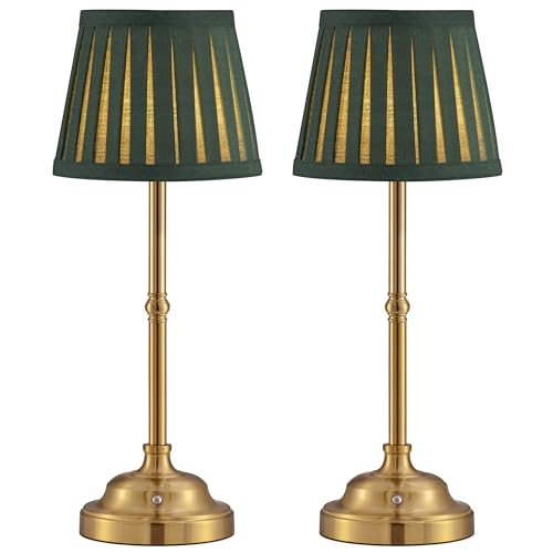 Gold Cordless LED Table Lamps Set of 2 (2 Count)