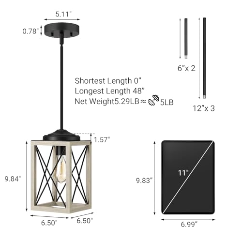 Farmhouse Pendant Light