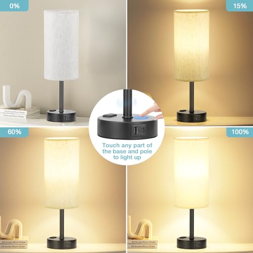 Turquoise Bedside Table Lamp