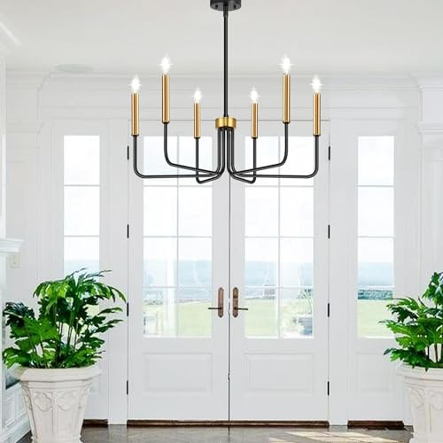 Black and Gold Chandelier