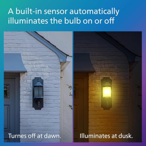 60W ST19 3 Pack Dusk to Dawn Soft White (3 Count)