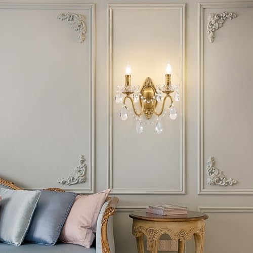 Crystal Wall Sconce