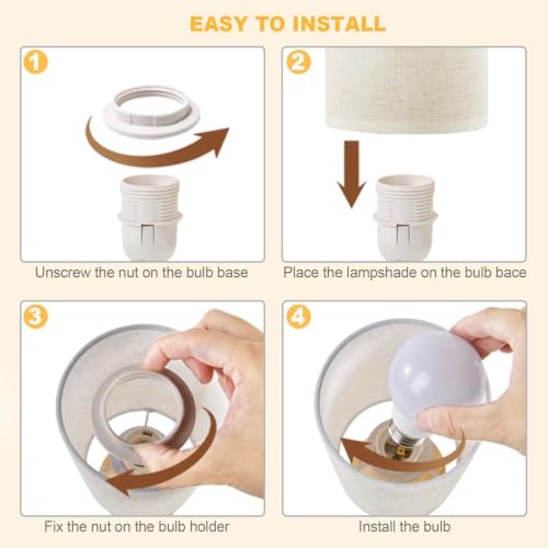 Small Bedside Table Lamp for Bedroom
