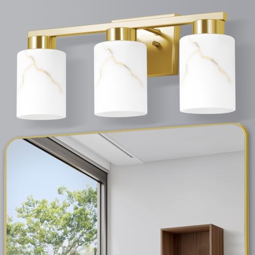 3 Light Bathroom Light Fixtures (3 Count)