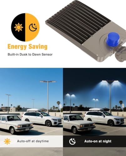 LED Parking Lot Light 300W 42000LM 5000K