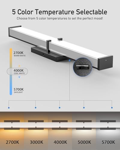 Modern LED Light Fixtures 40 Inch