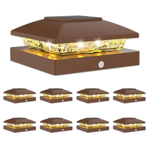 4x4 Solar Post Cap Lights (8 Count)