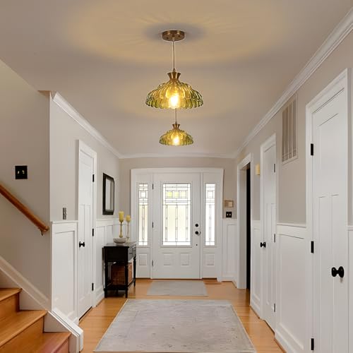 2Pack Glass Pendant Lights (2 Count)