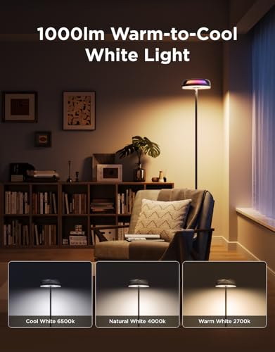 Uplighter Floor Lamp for Living Room
