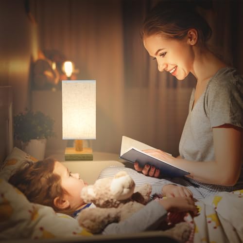 Small Bedside Table Lamps Set of 2 (2 Count)