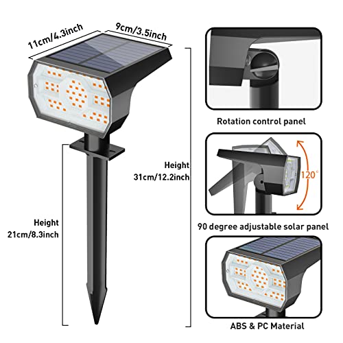 Solar Lights Outdoor Waterproof (4 Count)