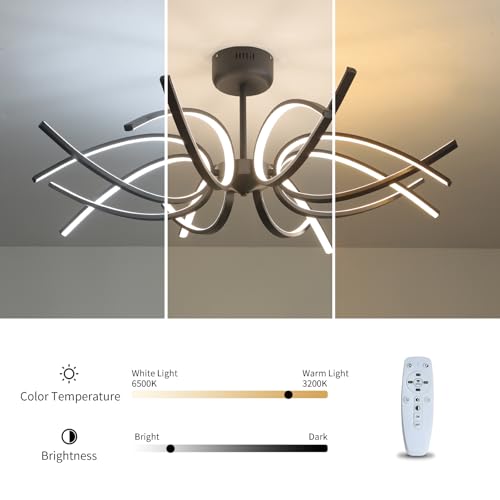 Modern LED Ceiling Light Fixture