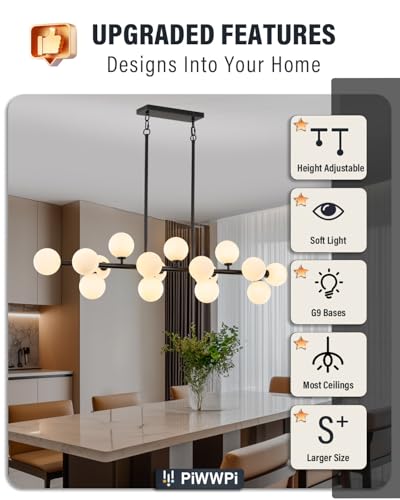 Modern Chandeliers for Dining Room Kitchen Island