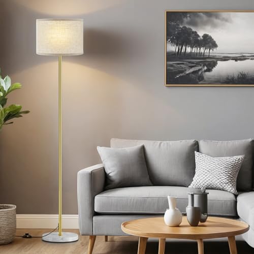 60'' Modern Floor Lamp with Shade