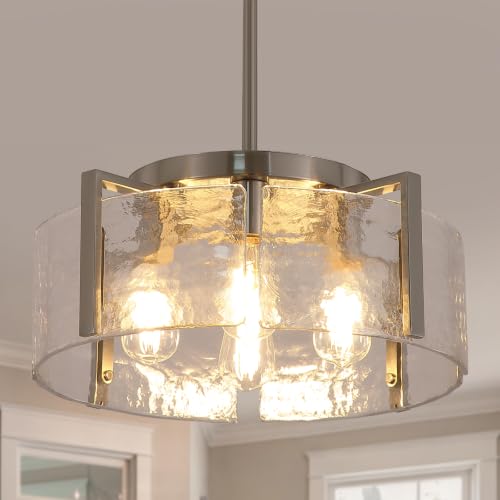 Nickel Chandeliers for Dining Room