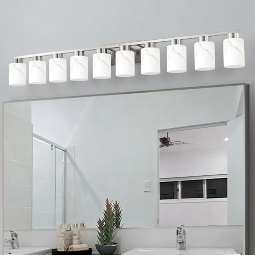 10 Light Bathroom Light Fixtures (10 Count)