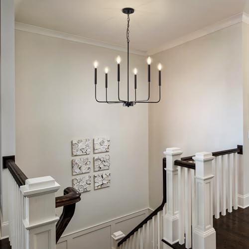 Modern Black Chandelier for Dining Room