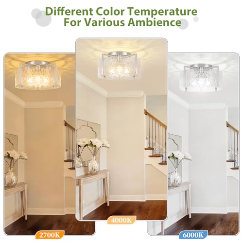 16" Semi Flush Mount Ceiling Light