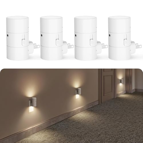 Night Light Dimmable Led Night Lights Plug into Wall (4 Count)