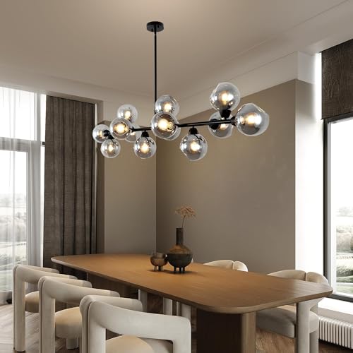 Linear Chandelier Dining Room 59 Inch Sputnik Island Pendant Light