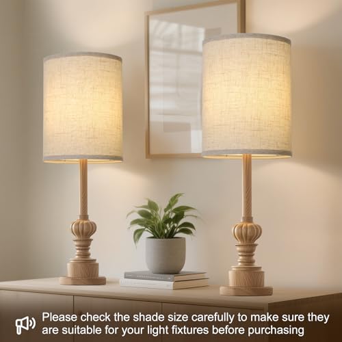 Tall Drum Lamp Shades Set of 2 (2 Count)
