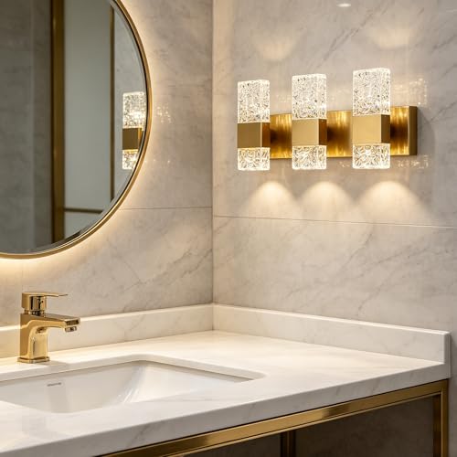 Gold Bathroom Vanity Light Fixtures Bathroom Light Fixtures Over Mirror 3