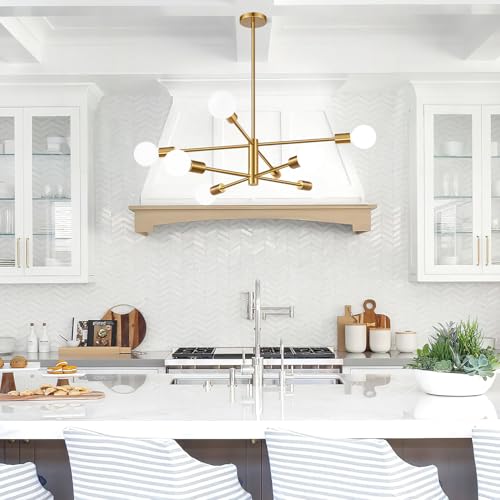 11" 52" Height Adjustable Modern Chandelier Ceiling Light Fixture