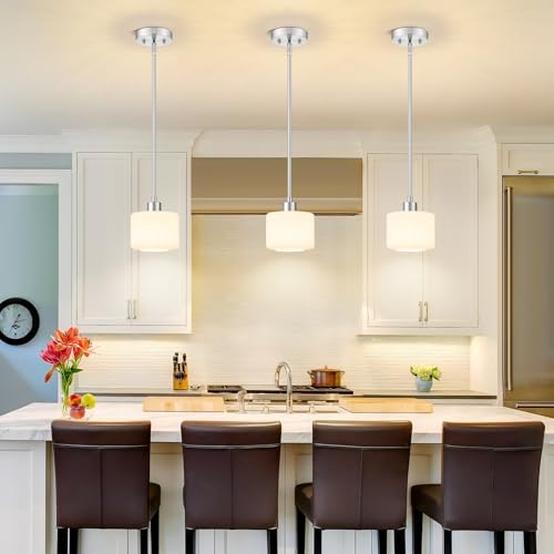 Brushed Nickel Pendant Lights Kitchen Island