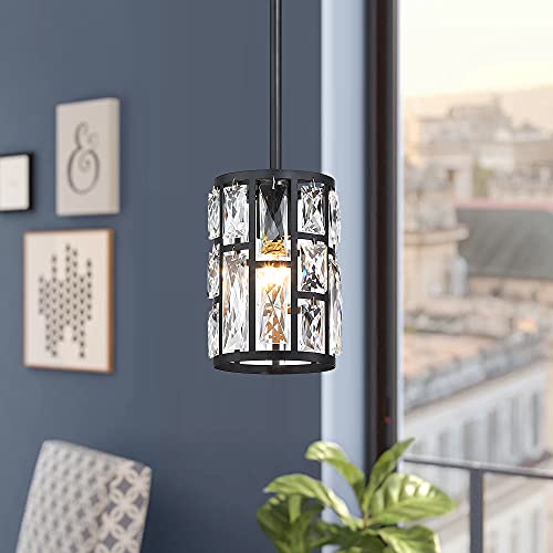 Modern Crystal Pendant Light Fixture 2 (2 Count)