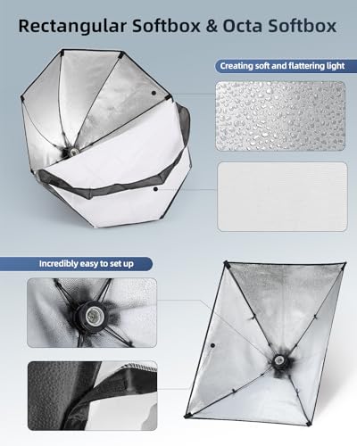 Softbox Lighting Kit 3Pack