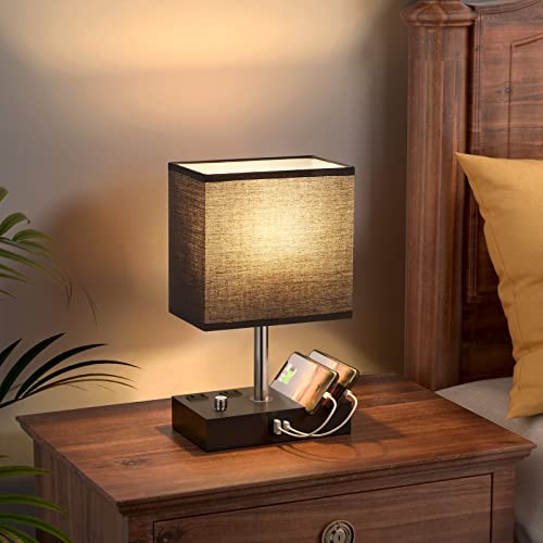 Black Table Lamp for Bedroom