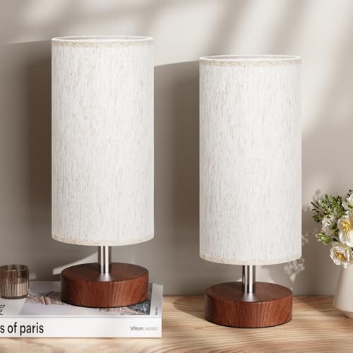 Table Lamps Set of 2 （Cream Shade (2 Count)