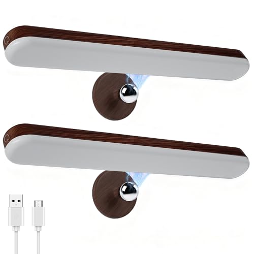 2 Pack Rechargeable Vanity Lights for Mirror (2 Count)