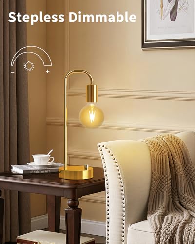 Industrial Table Lamp with 2 USB Port