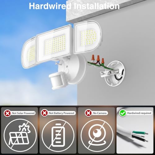 120W Smart Flood Light Outdoor (White)
