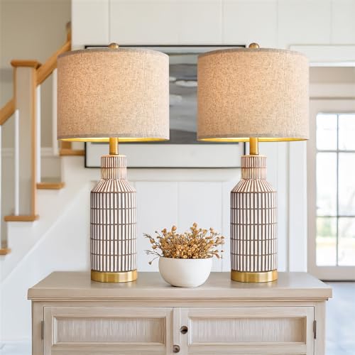 25" Table Lamps Set of 2 (2 Count)
