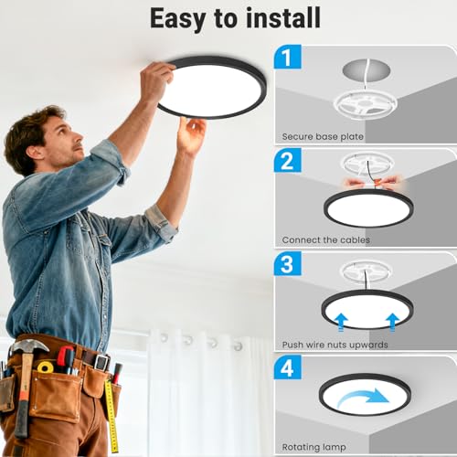 LED Flush Mount Ceiling Light