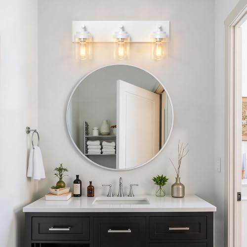 Bathroom Light Fixture White