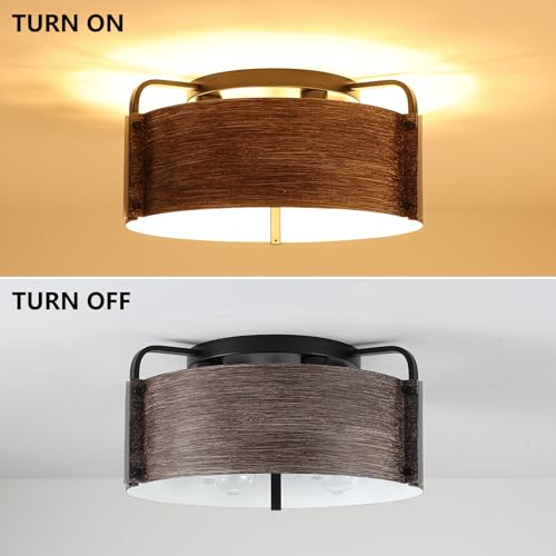 Farmhouse Flush Mount Ceiling Light