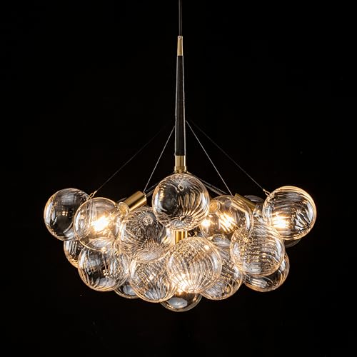 Bubble Ball Glass Chandelier