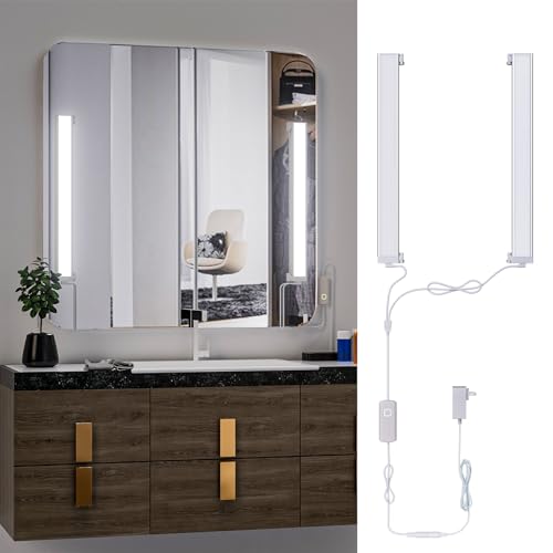 Angle Adjustable LED Vanity Lights for Mirror (2 Count)