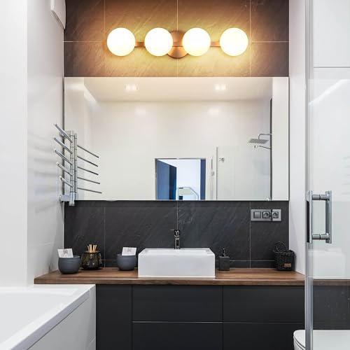 Gold Bathroom Vanity Light Fixtures