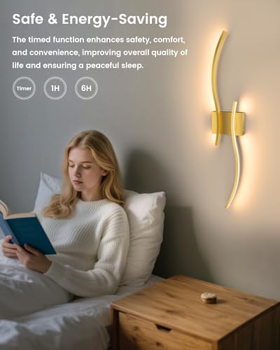 27.6 Inch Battery Operated Wall Sconce Set of 2 (2 Count)