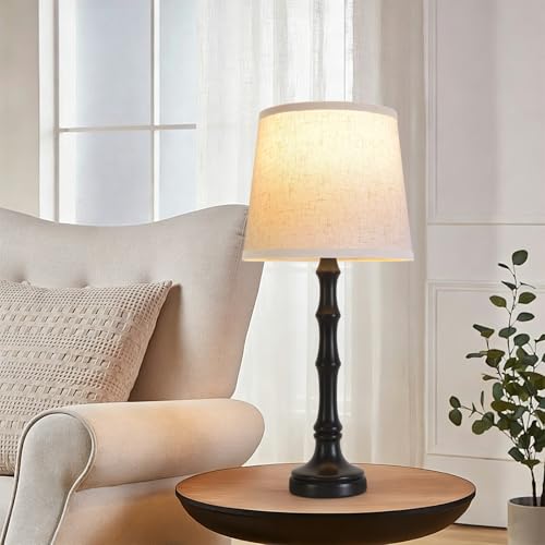 Lamps Set of 2 Modern Farmhouse Table Lamp Bedside Reading Lamps Living Room End Tables Set Lamps for Night Stands Bedroom Night Lamp (2 Count)