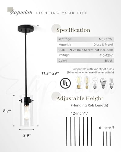 Pendant Lights Kitchen Island (3 Count)