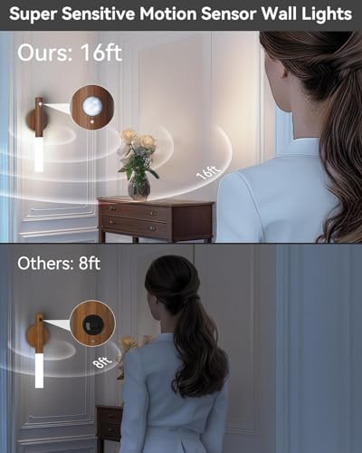 Battery Operated Wall Sconce Wall Lights (3 Count)