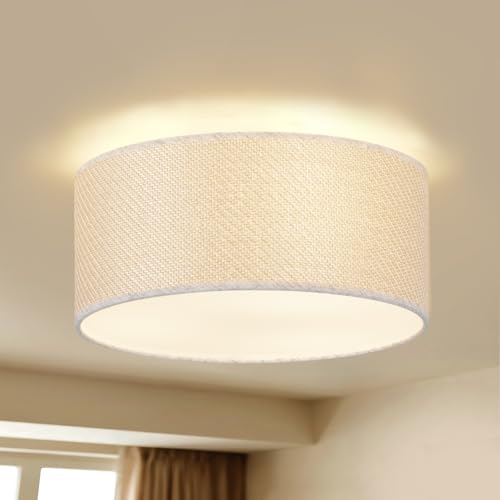 13Inch Farmhouse Semi Flush Mount Ceiling Light